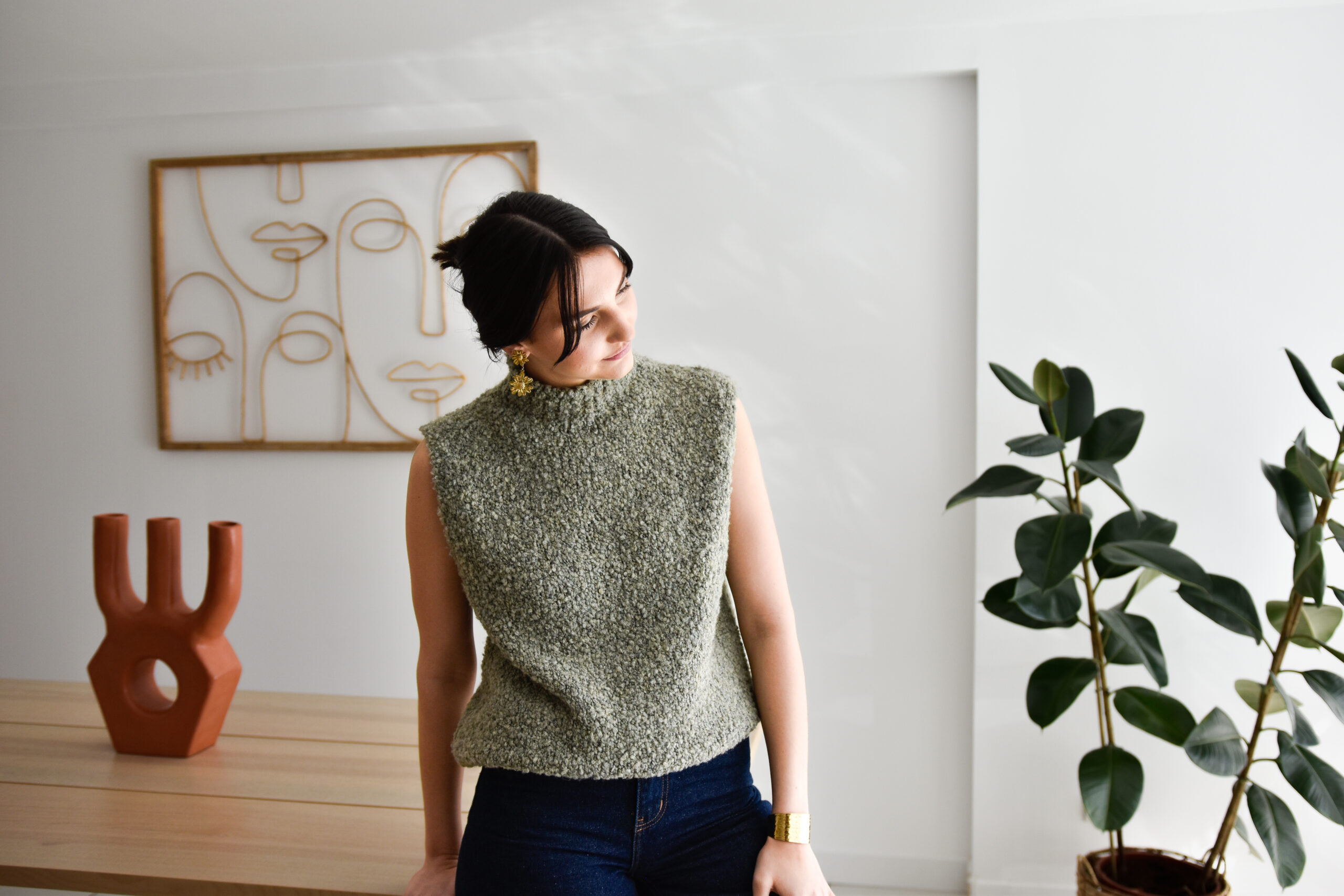 Pulls sans manches Nora
