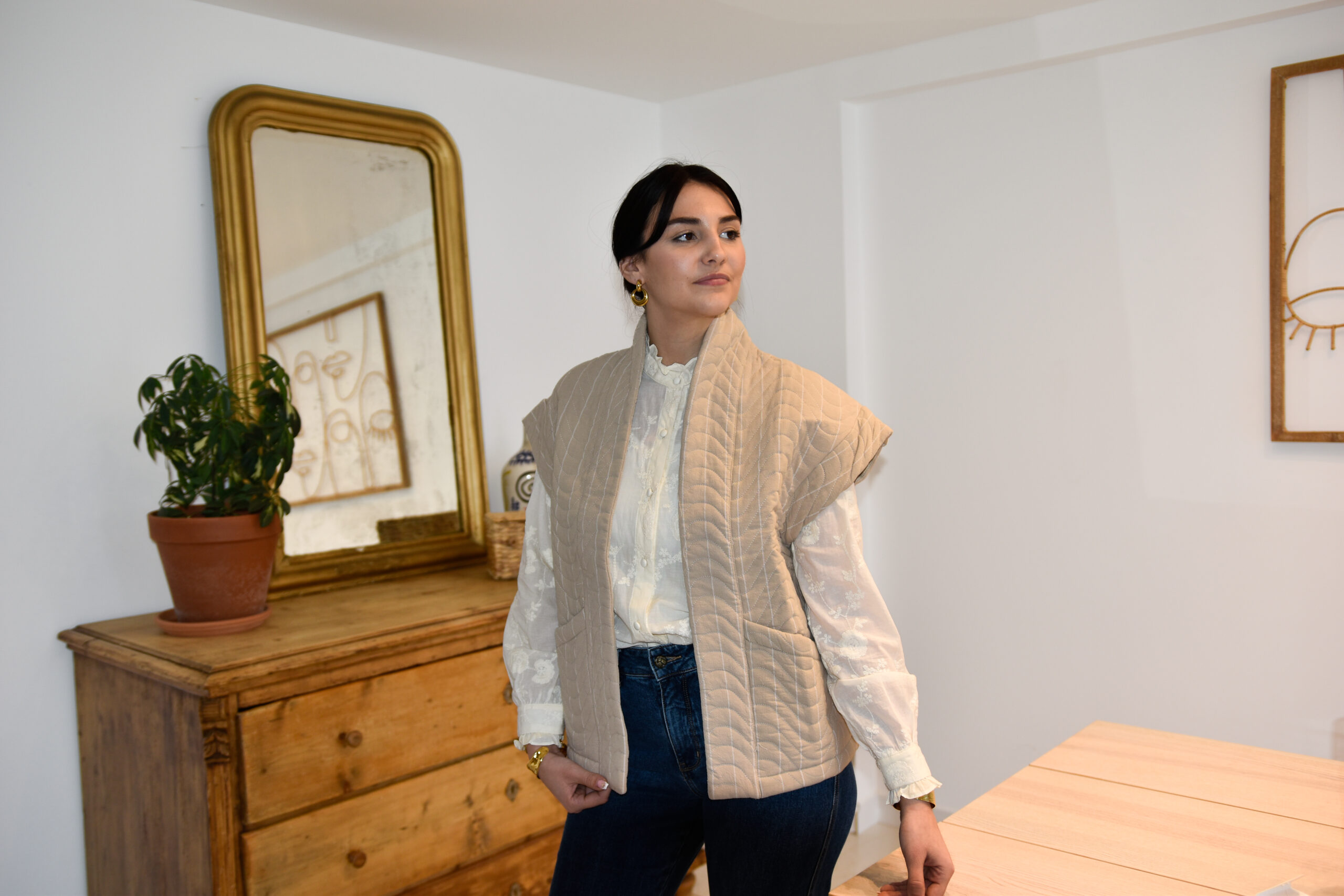 Veste sans manche Mia